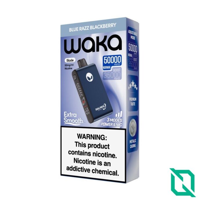 WAKA Blade 50000 Puffs Blue Razz Blackberry