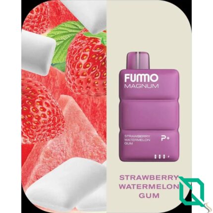 fummo magnum 8k puffs disposable strawberry watermelon gum vape