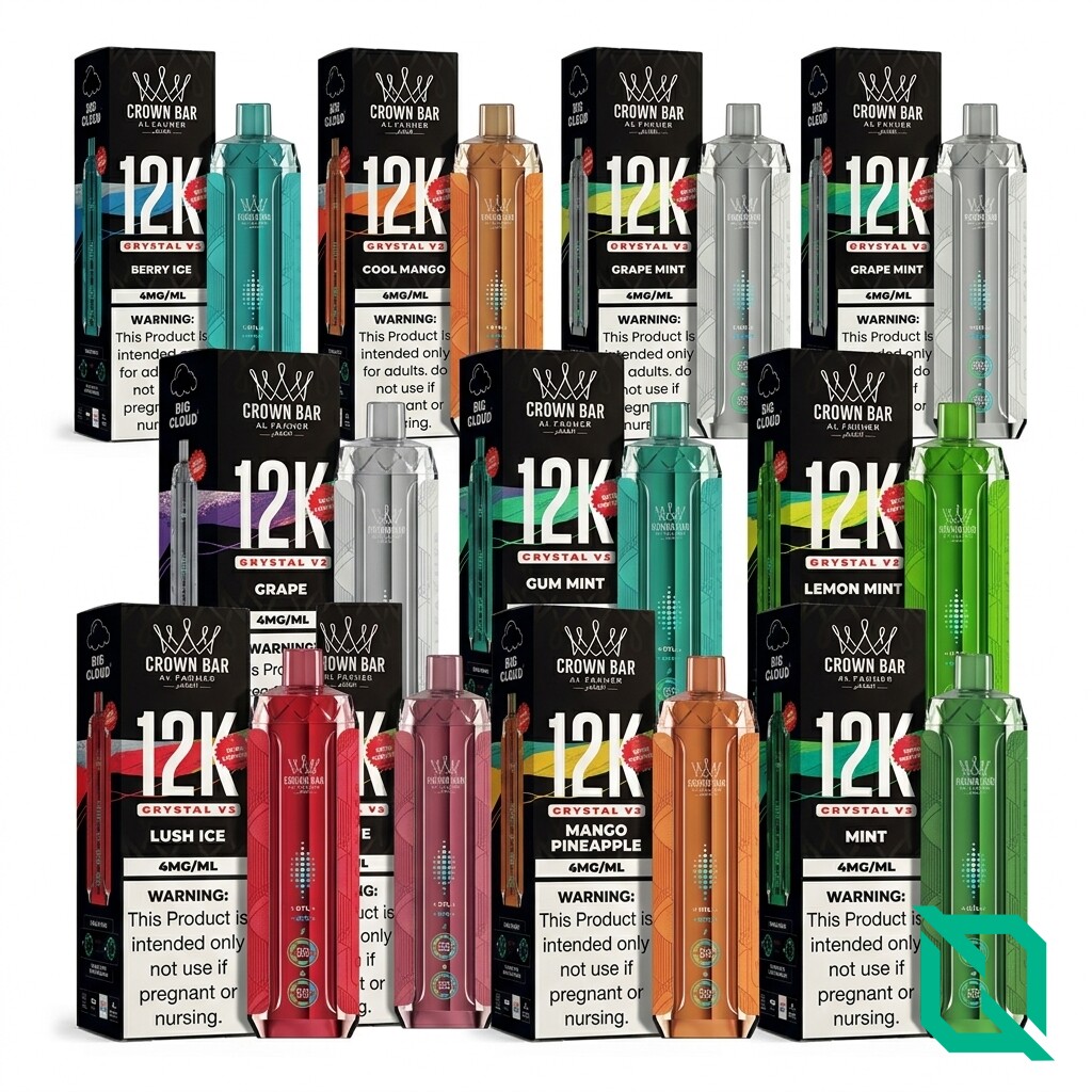 AL FAKHER CROWN BAR CRYSTAL V2 Al Fakher Crown Bar 12K Crystal V2