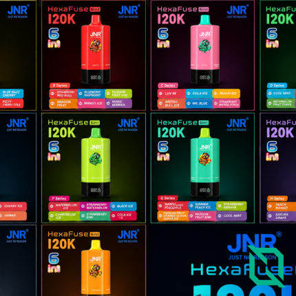 JNR HexaFuse 120K PUFFS