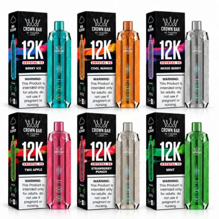 AL FAKHER CROWN BAR CRYSTAL V2 12000 PUFFS DISPOSABLE VAPE